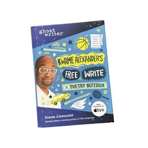 Free Write: A Poetry Notebook by Kwame Alexander Hardcover (NWT) Ages 8-12